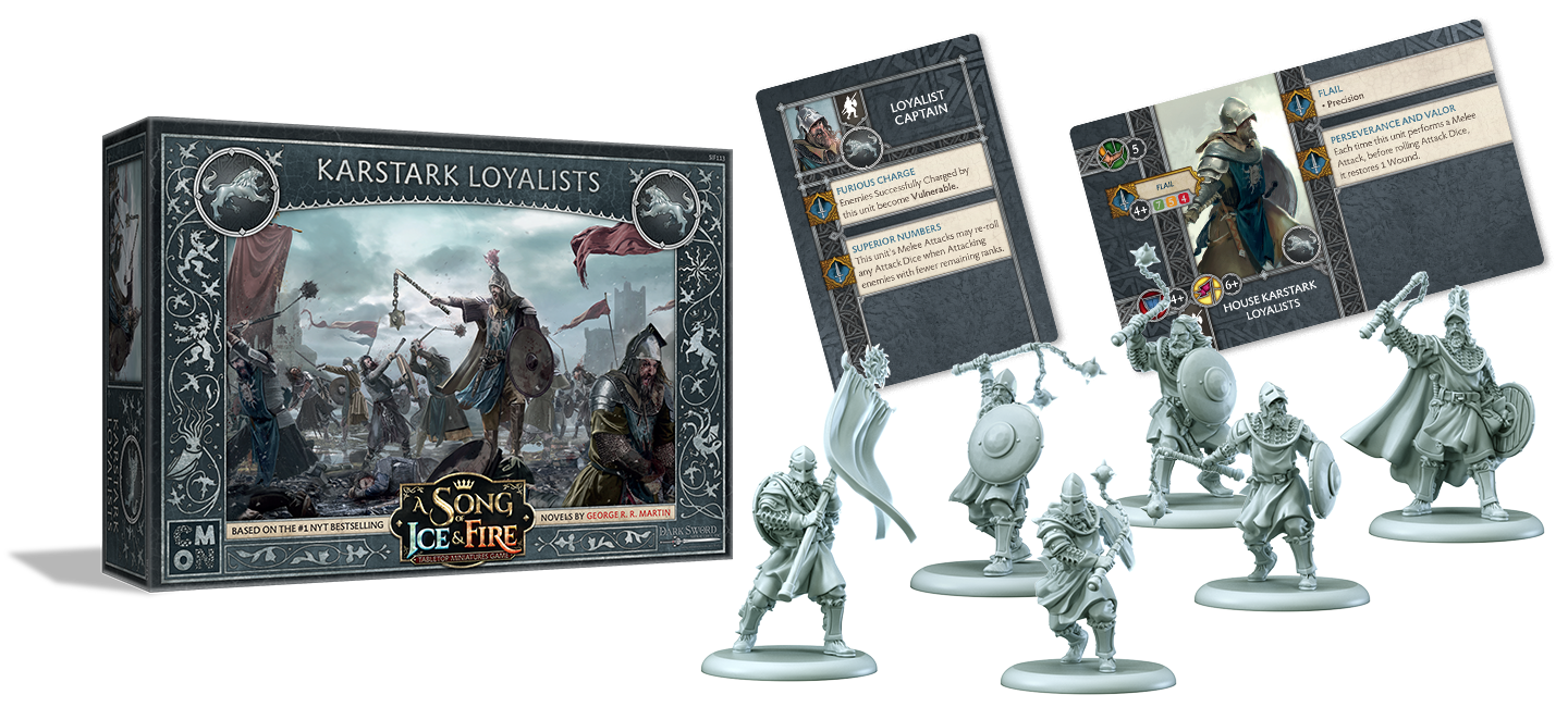 A Song of Ice and Fire : Tabletop Miniatures Game - Karstark Loyalists
